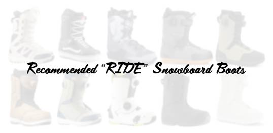 RIDEのおすすめブーツ【スノーボード】 | Snowboard index